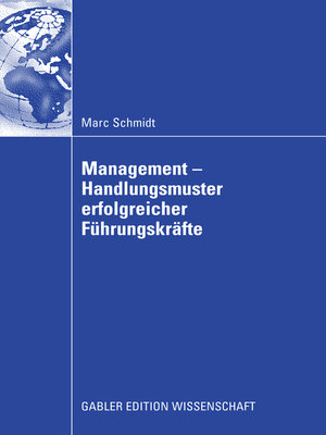 cover image of Management--Handlungsmuster erfolgreicher Führungskräfte